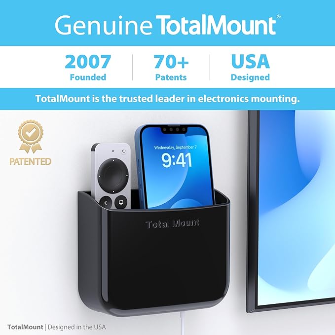 Total Mount - Veggstandur Fjarstýringar Svört