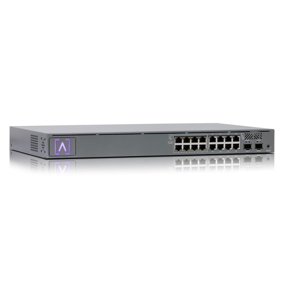 ALTA LABS NETSKIPTIR 16 x GbE með 8 x PoE+ og 2 x SFP L2