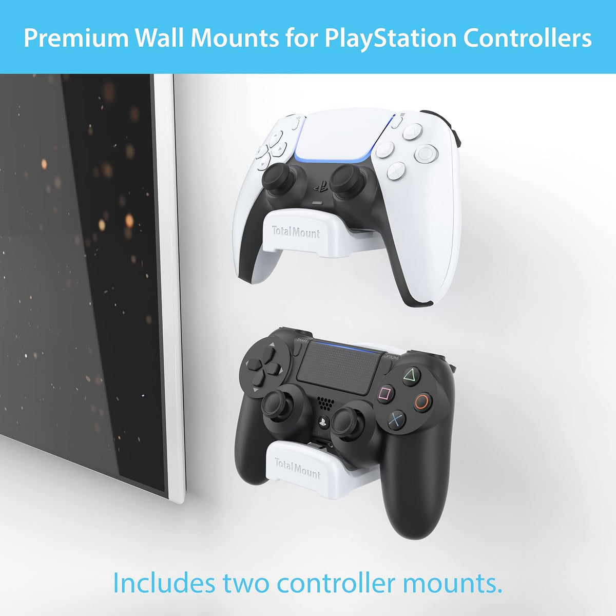 Total Mount - Playstation 5 Stýripinnar Veggfesting