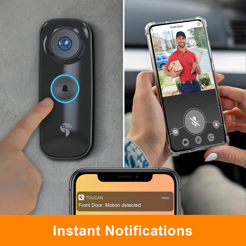 Toucan Wireless Video Doorbell Pro