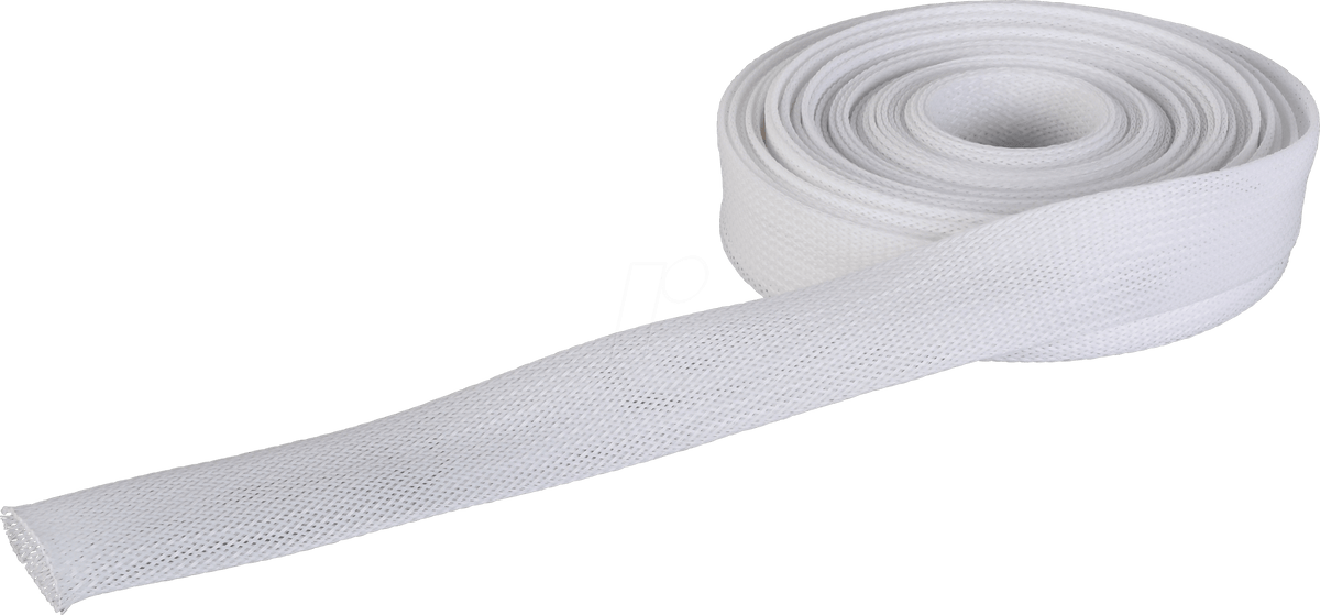 Kaplasokkur hvítur 25mm Per Meter