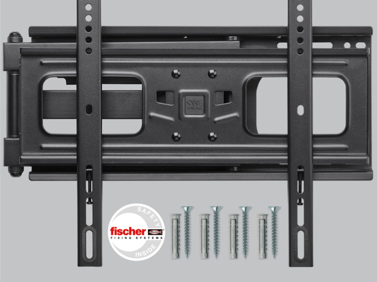 Veggfesting - One For All með armi 32-65&quot; 400x400m 50KG