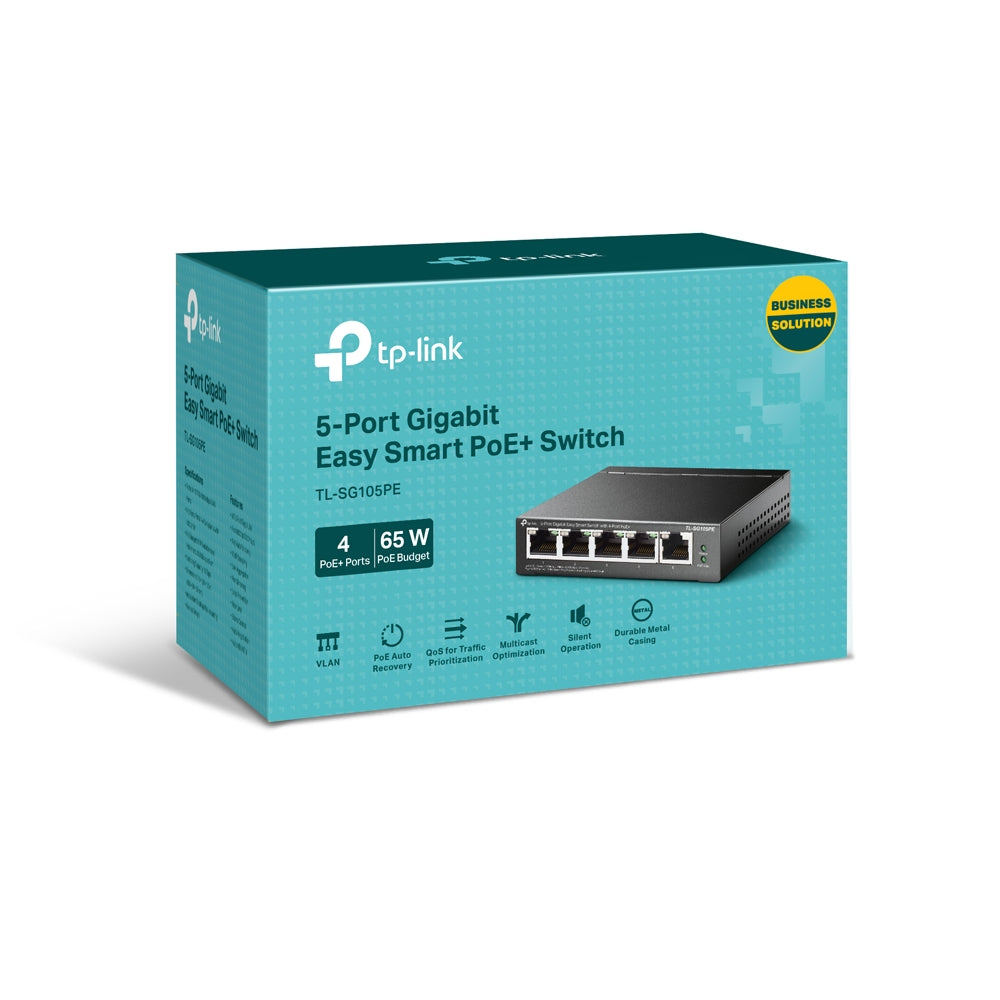 TP Link Switch Easy Smart 5 x GbE