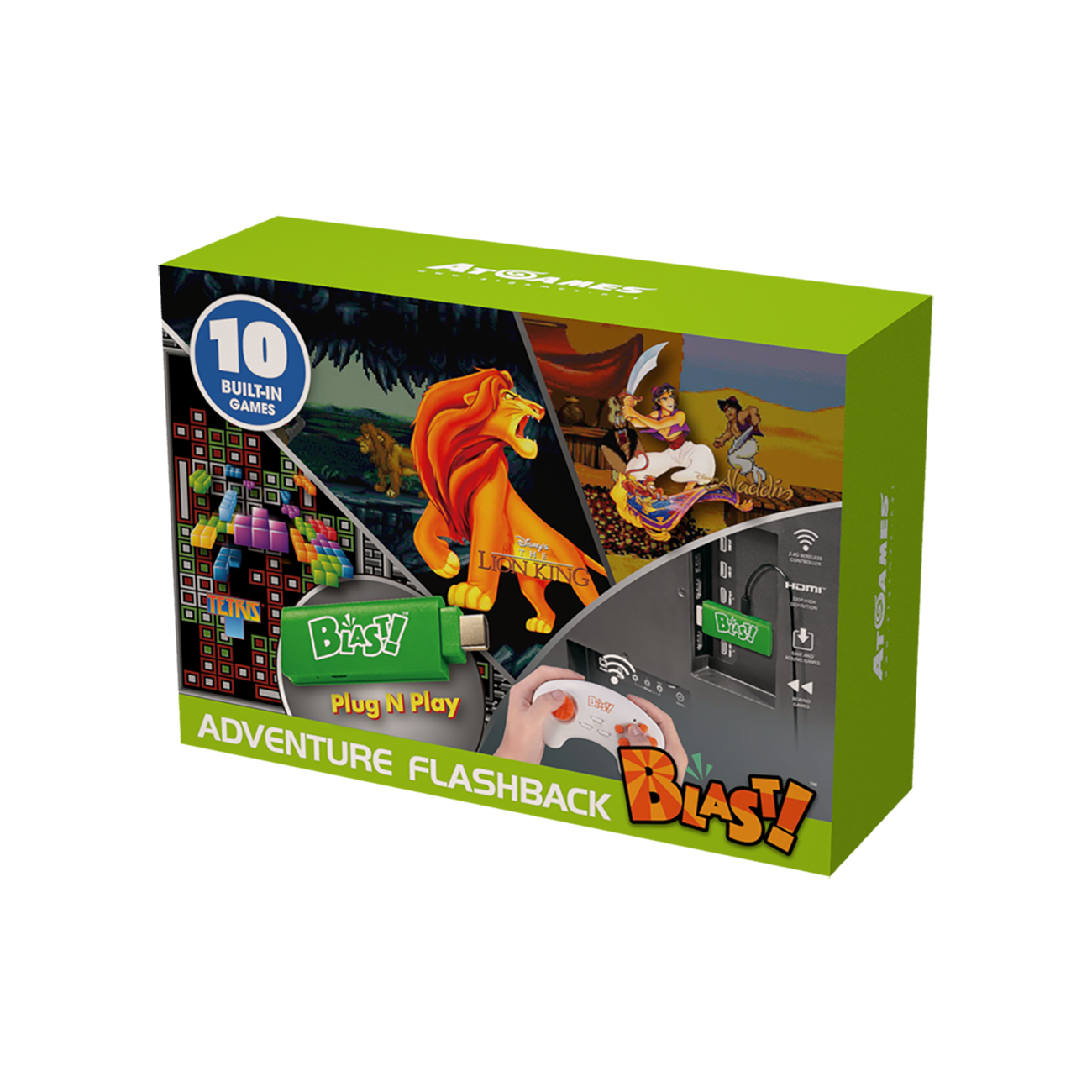 BLAST Leikjatölva Adventure Flashback