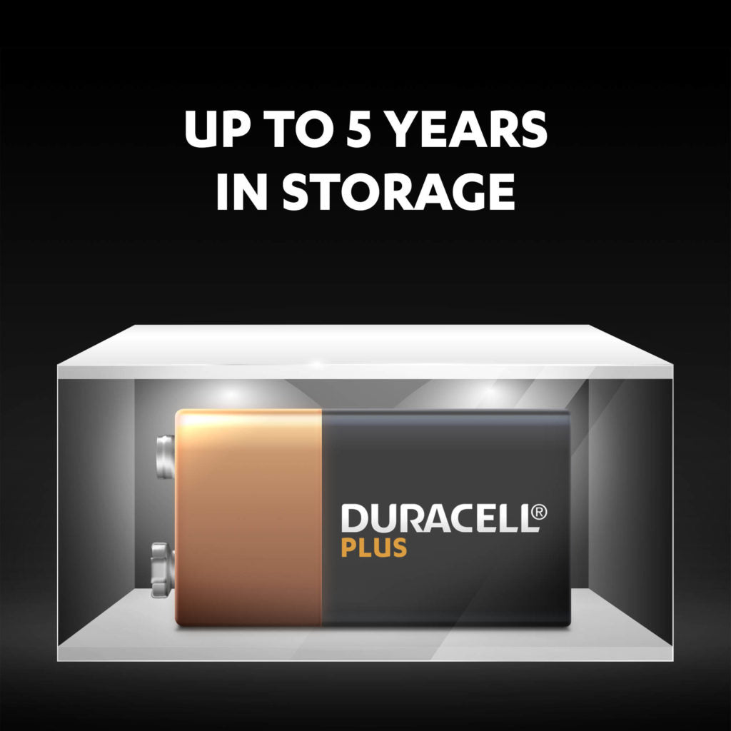 Rafhlaða - Duracell Plus 9V