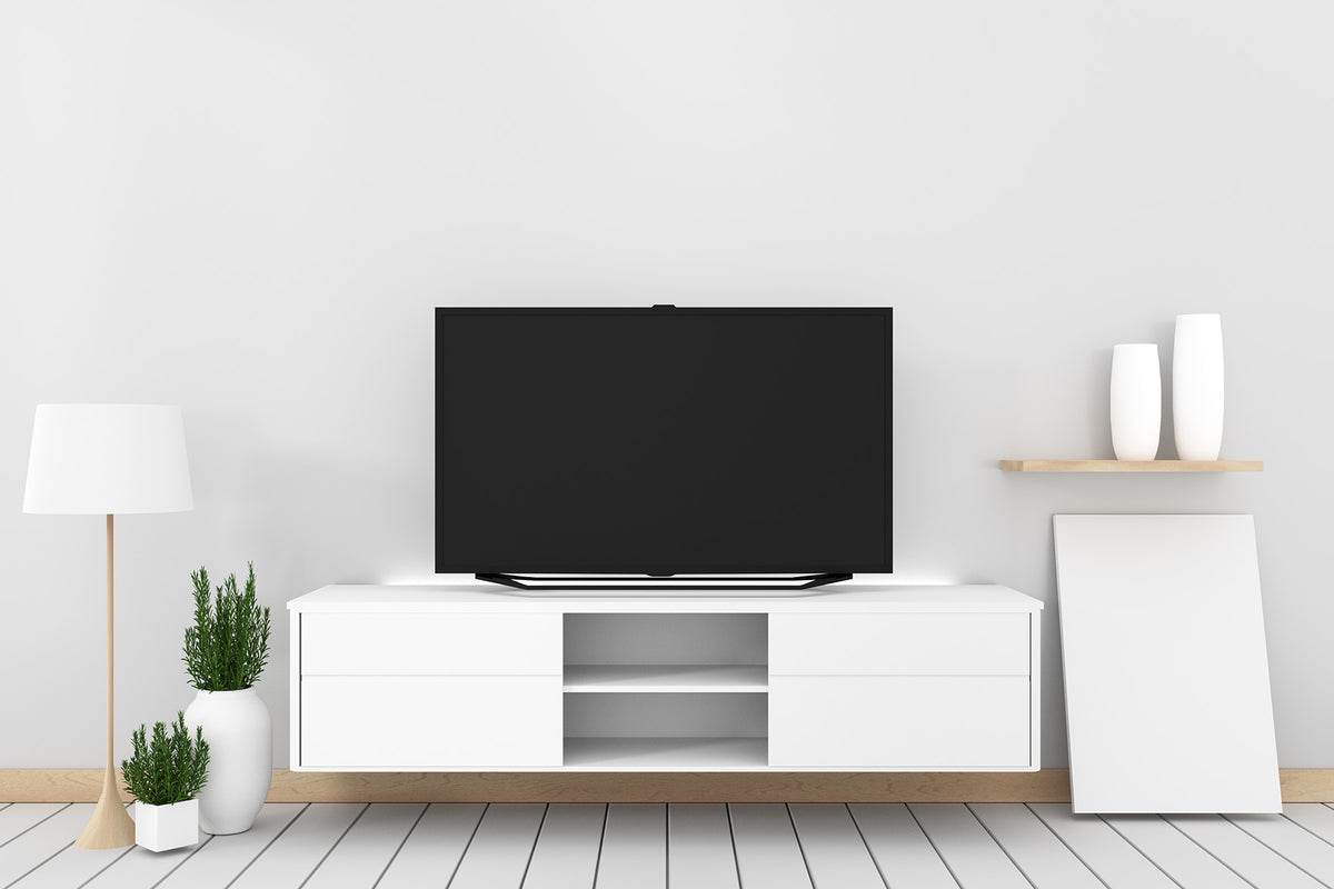 SJÓNVARP UPPSETT Á FÆTI - STÆRÐIR 22” - 55”