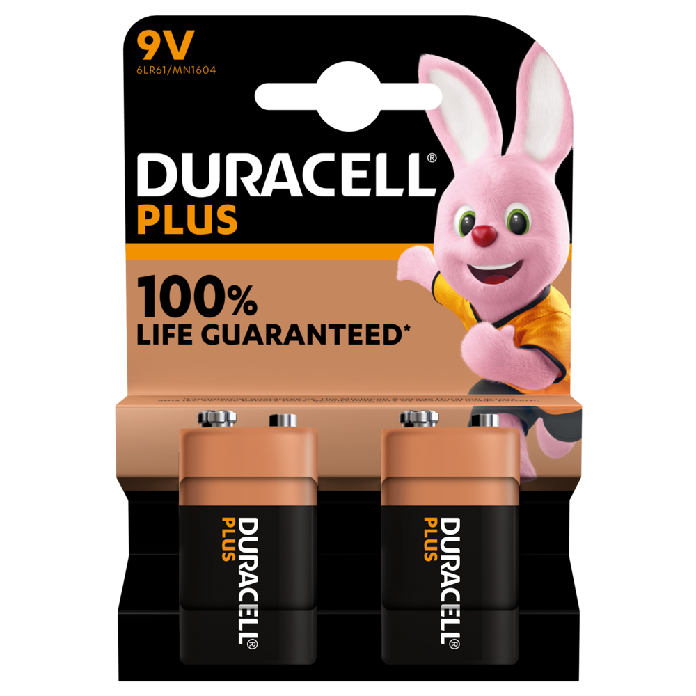 Rafhlaða - Duracell Plus 9V
